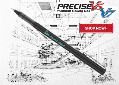 Pilot Precise V5 V7 Promotional Pens Custom Printed with Logo for Advertising